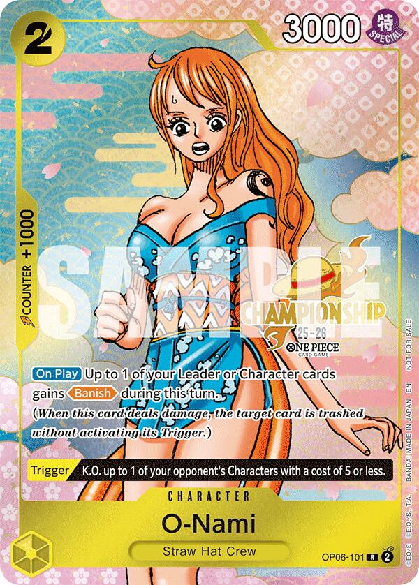 O-Nami (CS 25-26 Event Pack) [One Piece Promotion Cards] | Good Games Adelaide SA