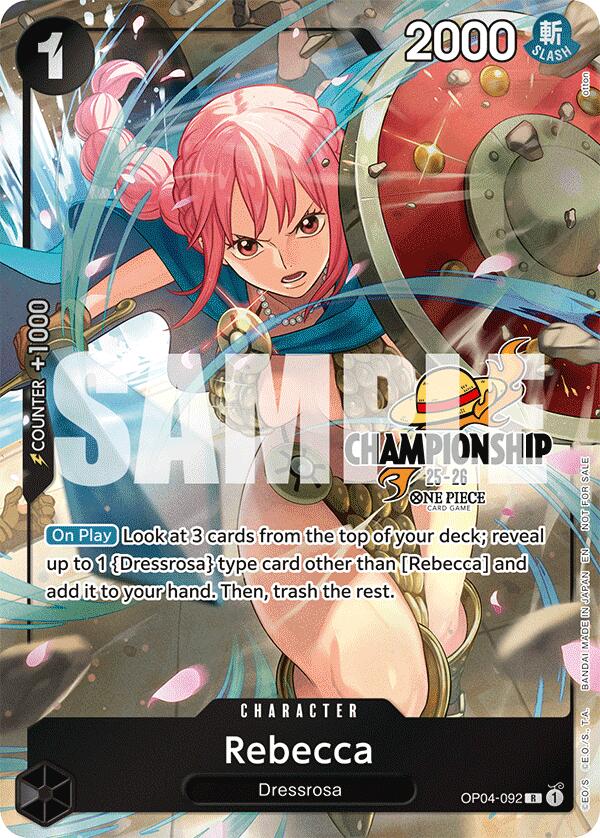 Rebecca (CS 25-26 Celebration Pack) [One Piece Promotion Cards] | Good Games Adelaide SA