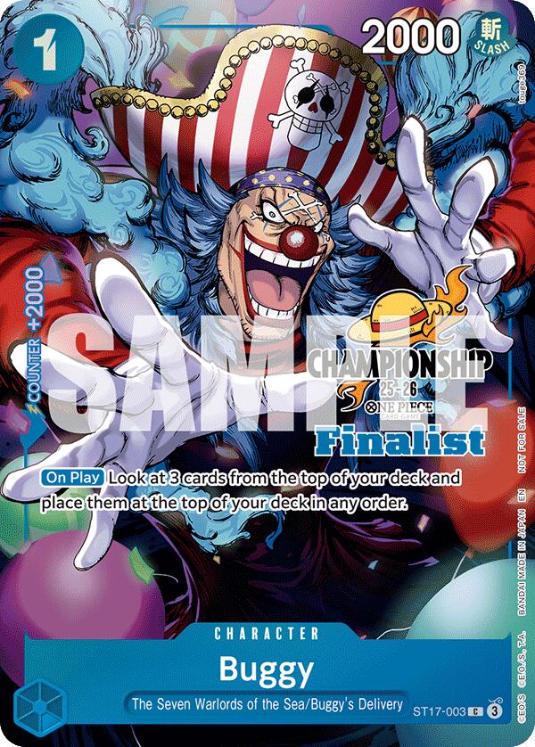 Buggy (CS 25-26 Finalist Card Set 1) [One Piece Promotion Cards] | Good Games Adelaide SA