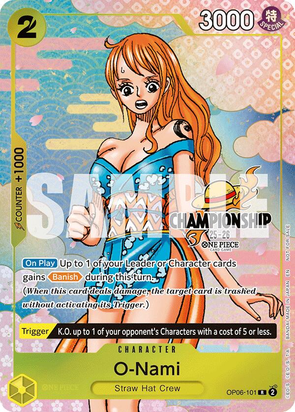 O-Nami (CS 25-26 Event Pack Finalist Ver.) [One Piece Promotion Cards] | Good Games Adelaide SA