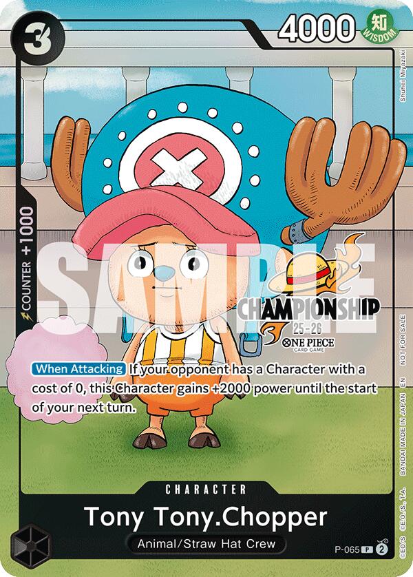 Tony Tony.Chopper (CS 25-26 Event Pack Finalist Ver.) [One Piece Promotion Cards] | Good Games Adelaide SA