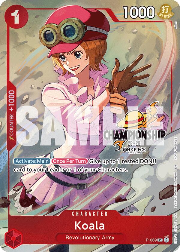 Koala (CS 25-26 Event Pack Finalist Ver.) [One Piece Promotion Cards] | Good Games Adelaide SA