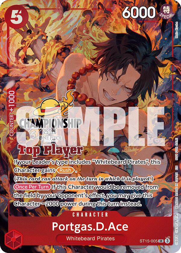 Portgas.D.Ace (CS 25-26 Top Player Pack) [One Piece Promotion Cards] | Good Games Adelaide SA