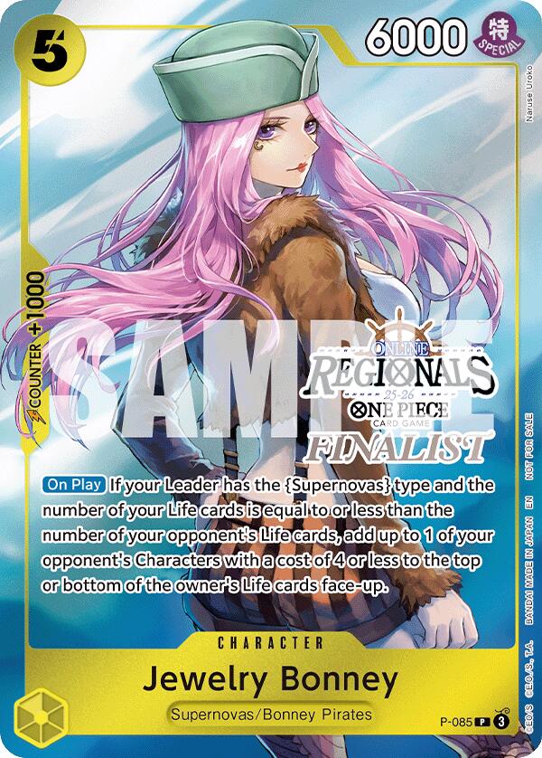 Jewelry Bonney (Online Regional Finalist Card Set 2025 Vol.2) [One Piece Promotion Cards] | Good Games Adelaide SA