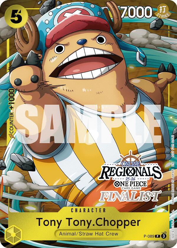 Tony Tony.Chopper (Online Regional Finalist Card Set 2025 Vol.2) [One Piece Promotion Cards] | Good Games Adelaide SA