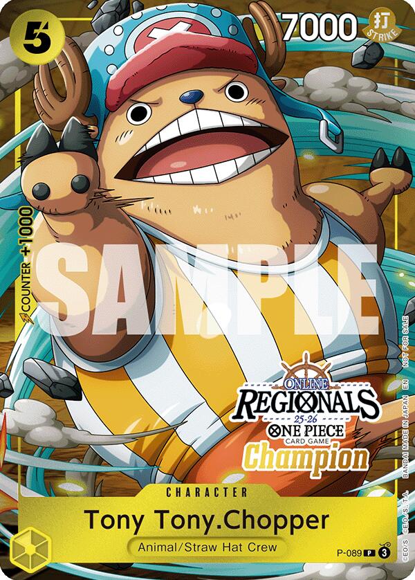 Tony Tony.Chopper (Online Regional Champion Card Set 2025 Vol.2) [One Piece Promotion Cards] | Good Games Adelaide SA