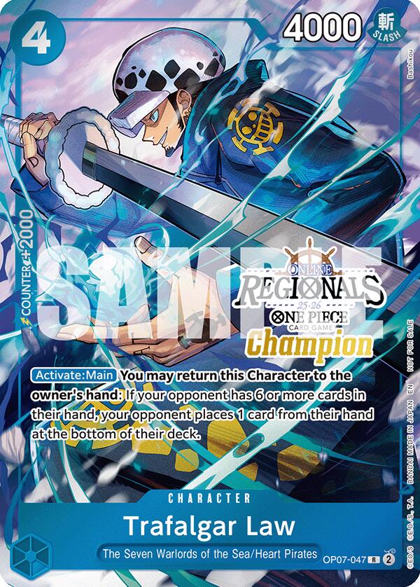 Trafalgar Law (Online Regional Champion Card Set 2025 Vol.2) [One Piece Promotion Cards] | Good Games Adelaide SA
