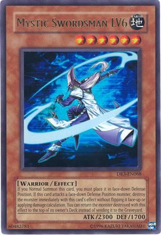 Mystic Swordsman LV6 [DR3-EN068] Ultra Rare | Good Games Adelaide SA