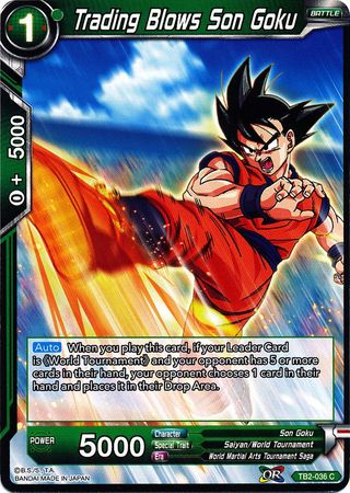 Trading Blows Son Goku [TB2-036] | Good Games Adelaide SA