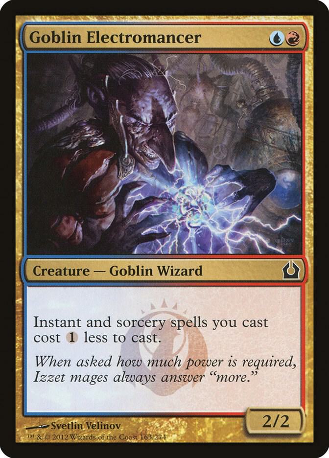 Goblin Electromancer 163 (Return to Ravnica)  - Foil | Good Games Adelaide SA