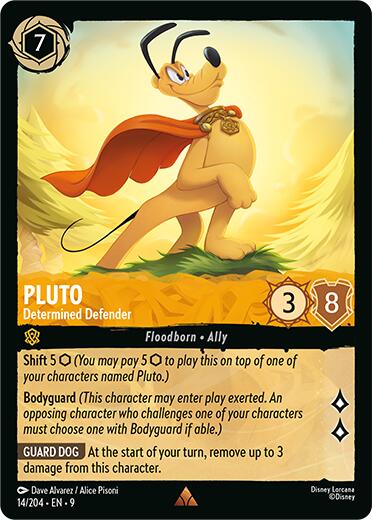 Pluto - Determined Defender (14/204) [Fabled] | Good Games Adelaide SA