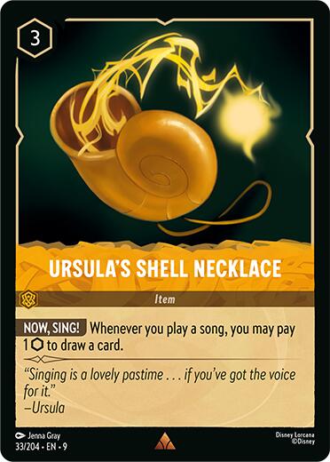 Ursula's Shell Necklace (33/204) [Fabled] | Good Games Adelaide SA