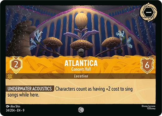 Atlantica - Concert Hall (34/204) [Fabled] | Good Games Adelaide SA