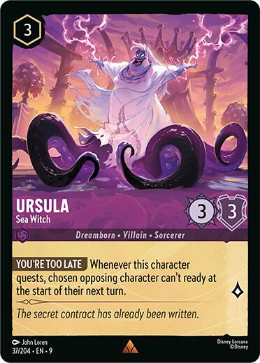 Ursula - Sea Witch (37/204) [Fabled] | Good Games Adelaide SA
