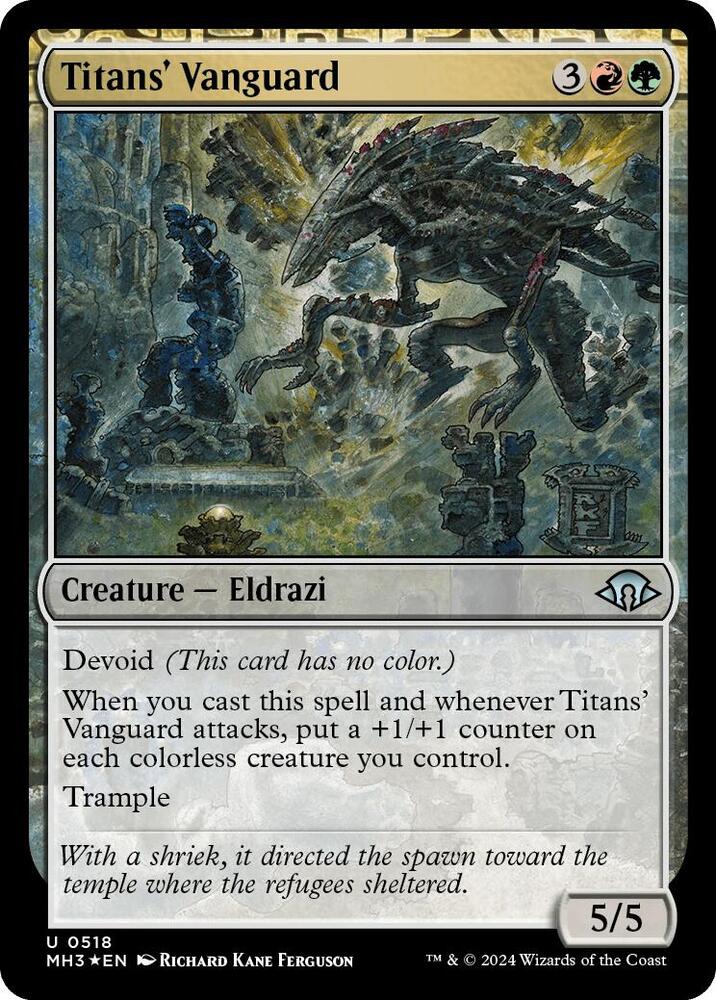 Titans' Vanguard 518/319 (Modern Horizons 3)  - Ripple Foil | Good Games Adelaide SA