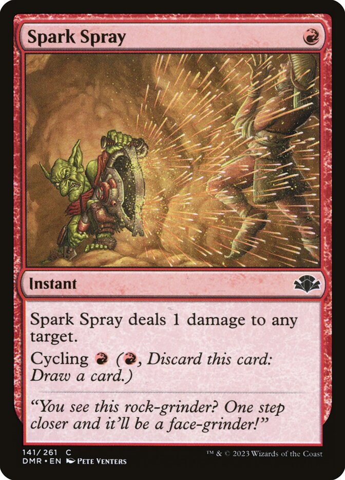 Spark Spray 141 (Dominaria Remastered)  | Good Games Adelaide SA