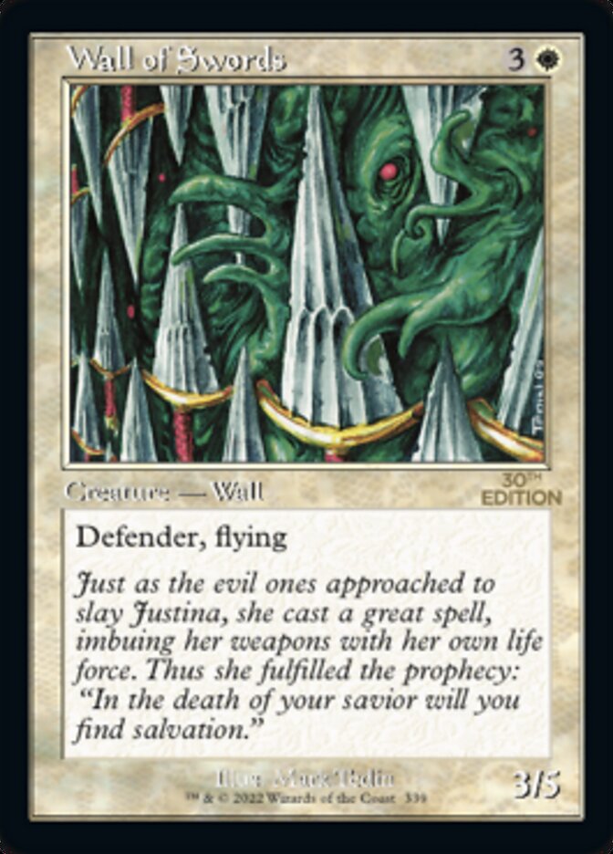 Wall of Swords (Retro) [30th Anniversary Edition] | Good Games Adelaide SA