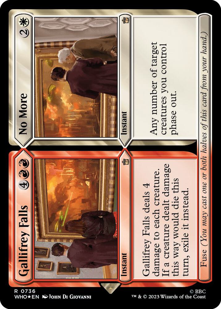 Gallifrey Falls No More 736 (Universes Beyond: Doctor Who)  - Foil | Good Games Adelaide SA