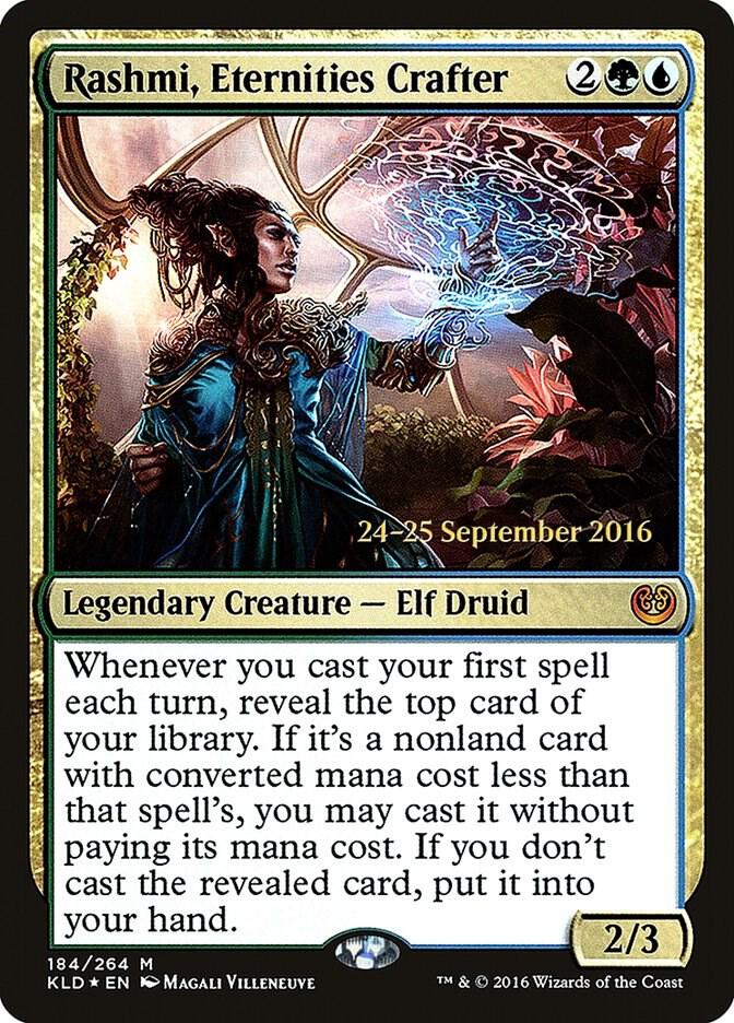 Rashmi Eternities Crafter 184 (Prerelease Cards)  - Foil | Good Games Adelaide SA