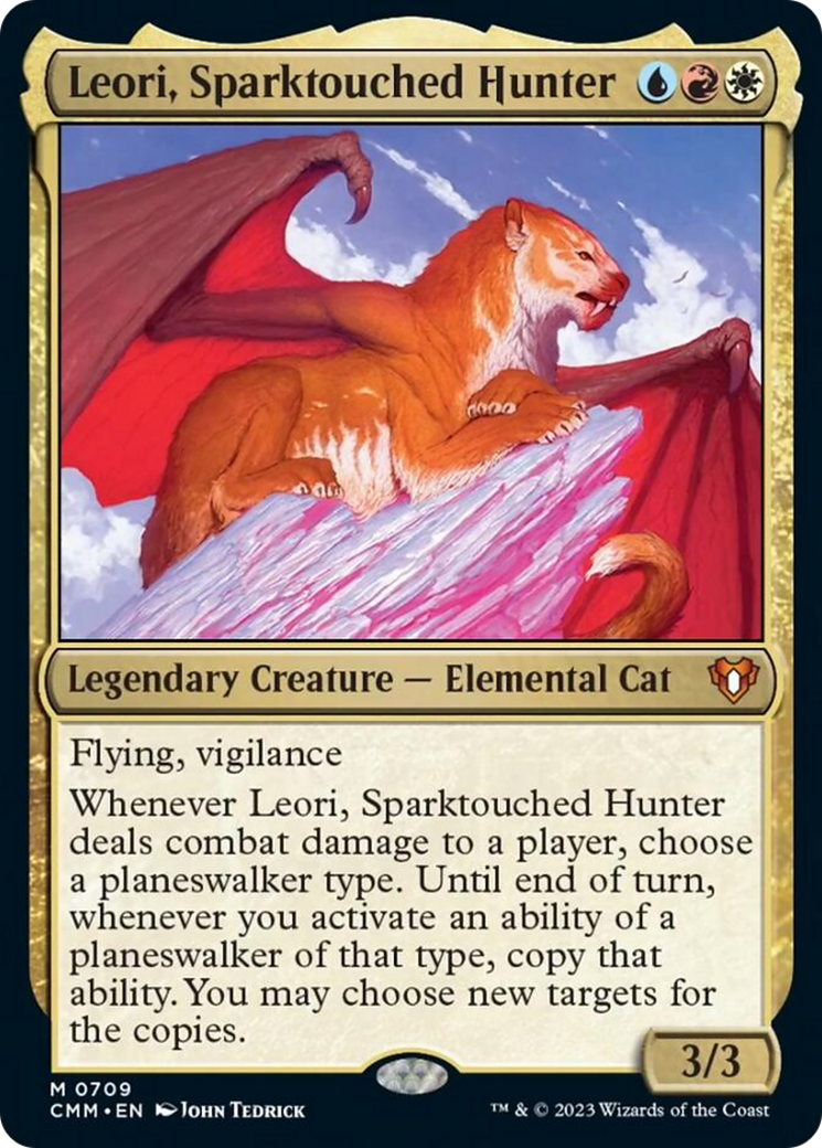 Leori, Sparktouched Hunter [Commander Masters] | Good Games Adelaide SA