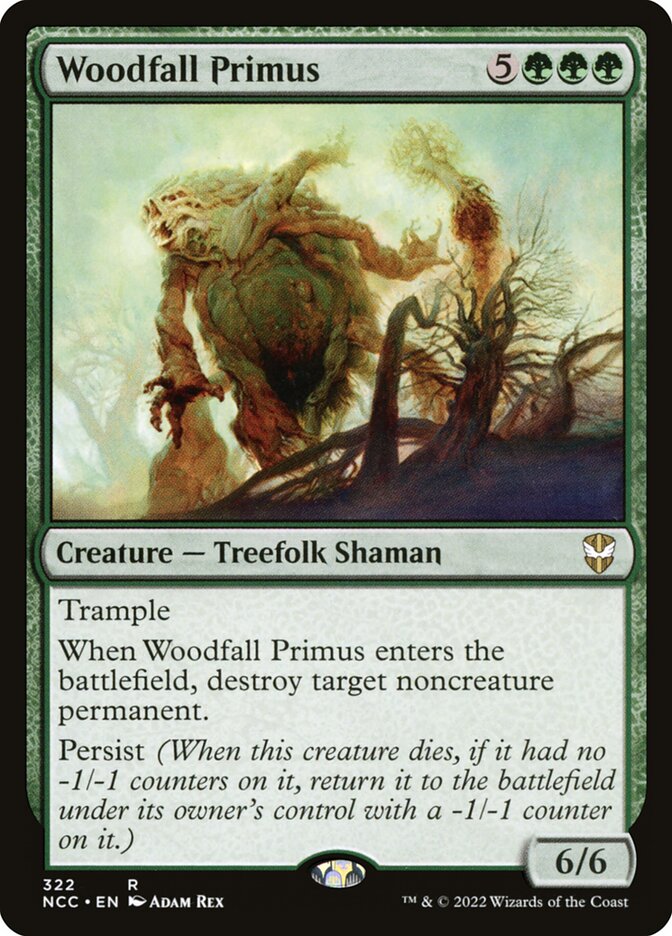 Woodfall Primus 322 (Commander: Streets of New Capenna)  | Good Games Adelaide SA