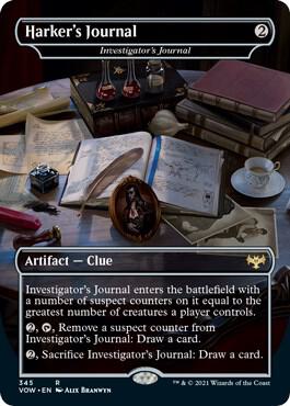 Harkers Journal Investigators Journal 345 (Innistrad: Crimson Vow)  | Good Games Adelaide SA