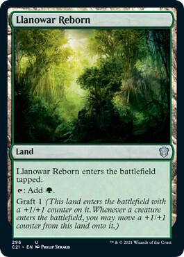 Llanowar Reborn 296 (Commander 2021)  | Good Games Adelaide SA