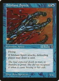 Sibilant Spirit (Oversized) [Oversize Cards] | Good Games Adelaide SA