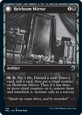 Heirloom Mirror // Inherited Fiend [Innistrad: Double Feature] | Good Games Adelaide SA