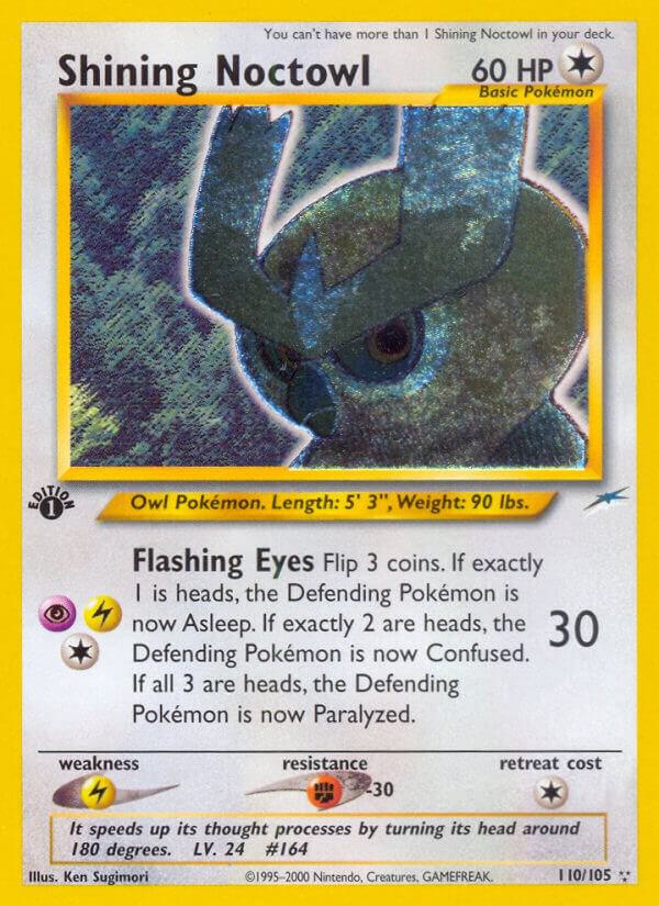 Shining Noctowl 110/105 (Neo Destiny)  - 1st Edition Holofoil | Good Games Adelaide SA