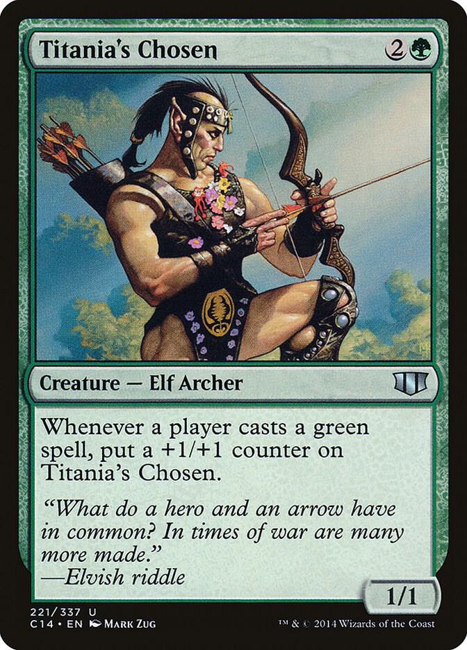 Titanias Chosen 221 (Commander 2014)  | Good Games Adelaide SA