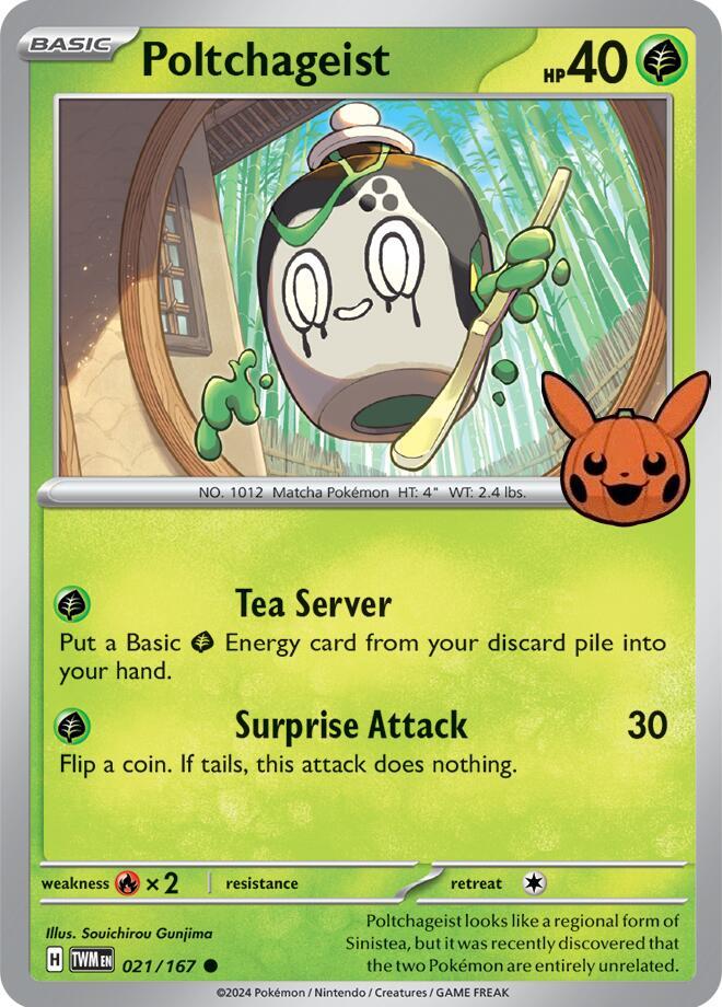 Poltchageist 021/167 (Trick or Trade BOOster Bundle 2024)  | Good Games Adelaide SA