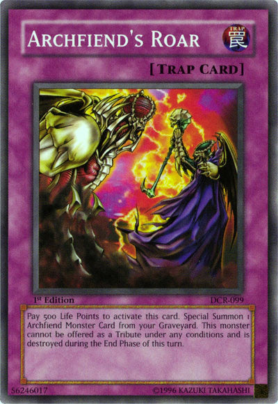 Archfiend's Roar [DCR-099] Common | Good Games Adelaide SA