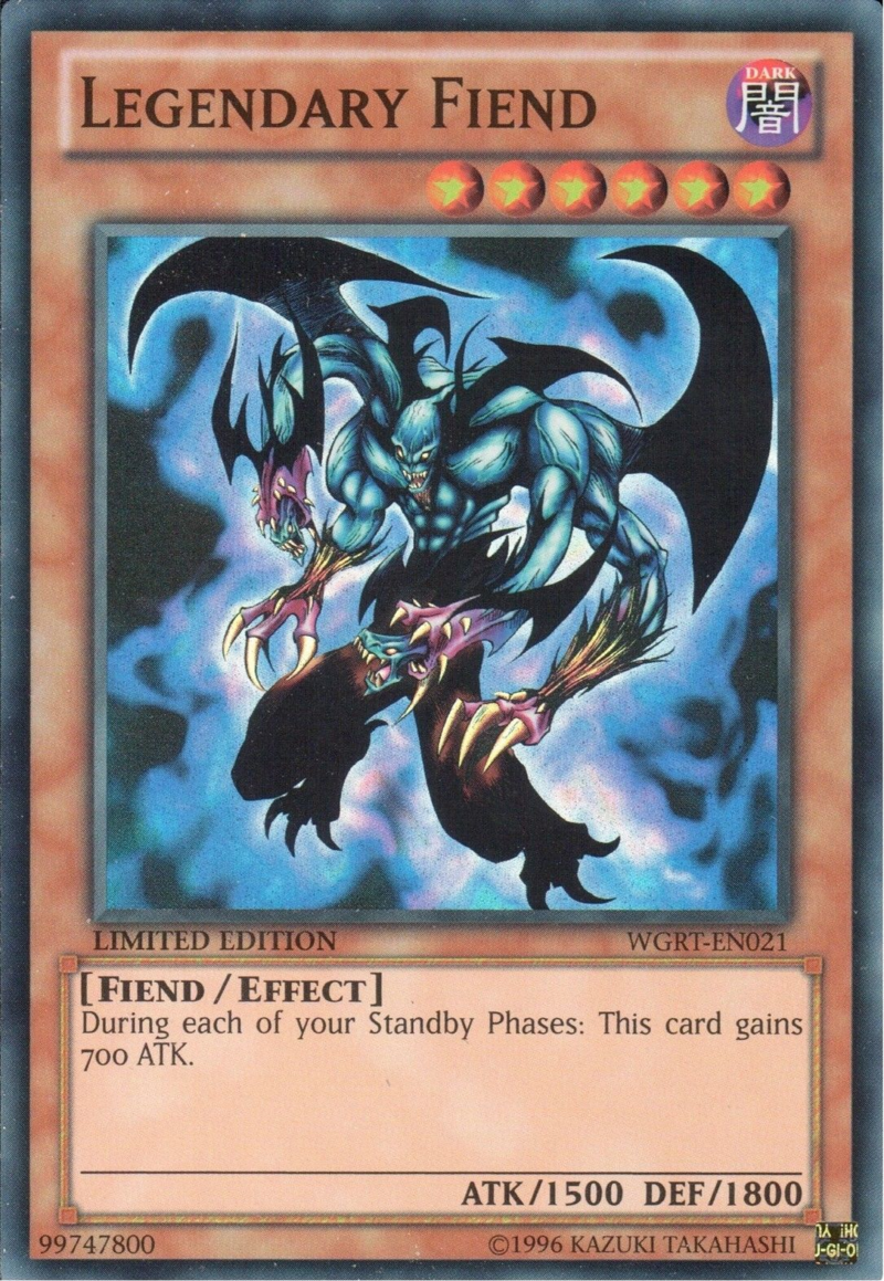 Legendary Fiend [WGRT-EN021] Super Rare | Good Games Adelaide SA