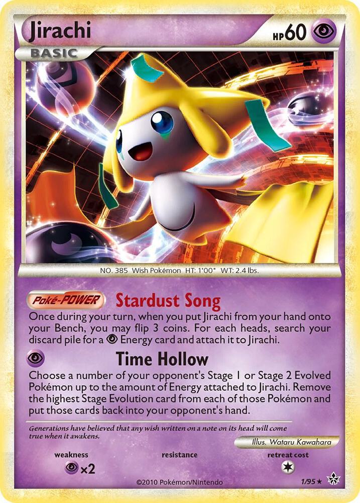 Jirachi 1/95 (Unleashed)  - Holofoil | Good Games Adelaide SA