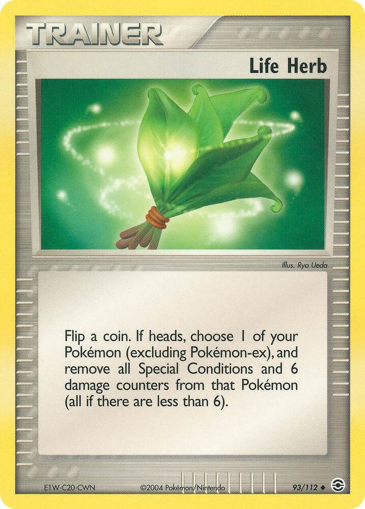 Life Herb 93/112 (FireRed & LeafGreen)  | Good Games Adelaide SA