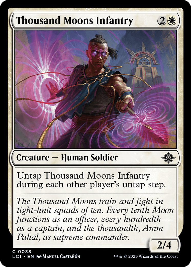 Thousand Moons Infantry [The Lost Caverns of Ixalan] | Good Games Adelaide SA