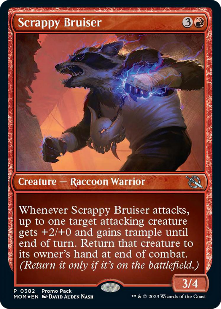 Scrappy Bruiser (Promo Pack) [March of the Machine] | Good Games Adelaide SA