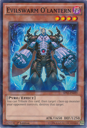 Evilswarm O'lantern [BP03-EN099] Shatterfoil Rare | Good Games Adelaide SA