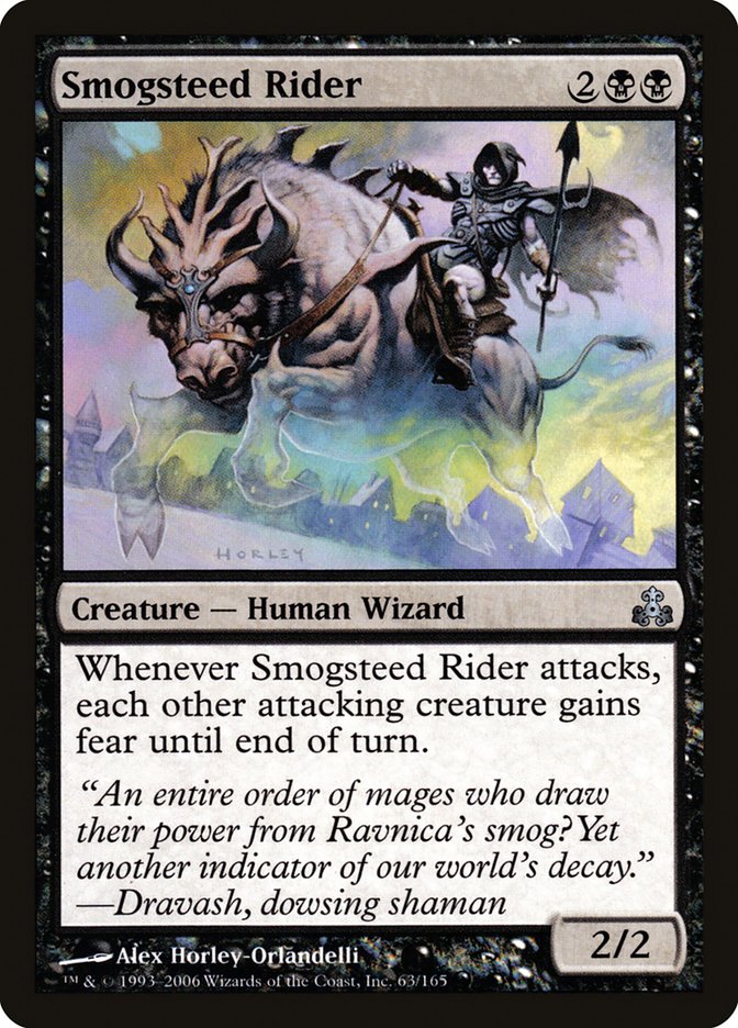 Smogsteed Rider 63 (Guildpact)  - Foil | Good Games Adelaide SA
