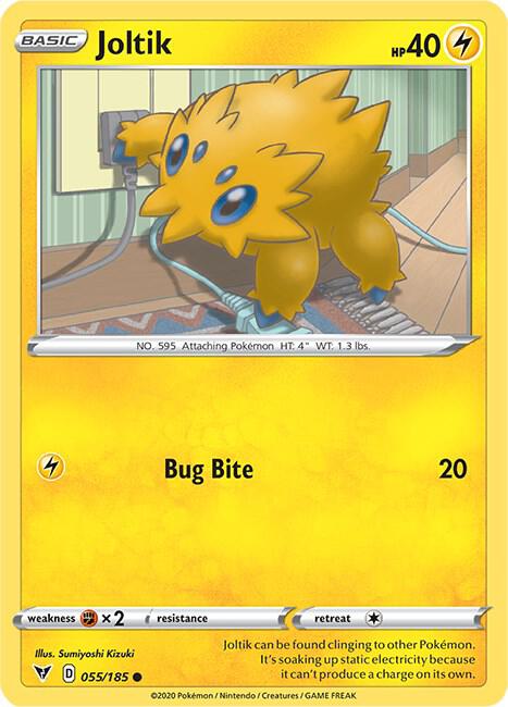 Joltik 055/185 (SWSH04: Vivid Voltage)  | Good Games Adelaide SA