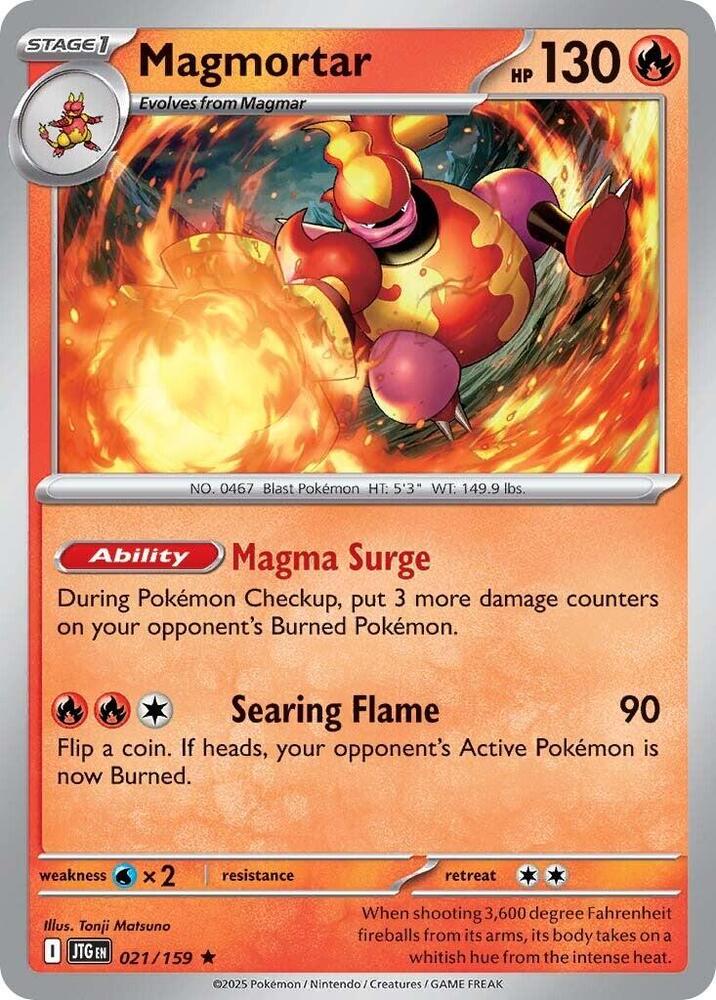 Magmortar 021/159 (SV09: Journey Together)  - Holofoil | Good Games Adelaide SA