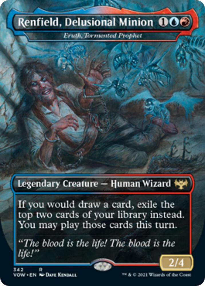Renfield Delusional Minion Eruth Tormented Prophet 342 (Innistrad: Crimson Vow)  - Foil | Good Games Adelaide SA