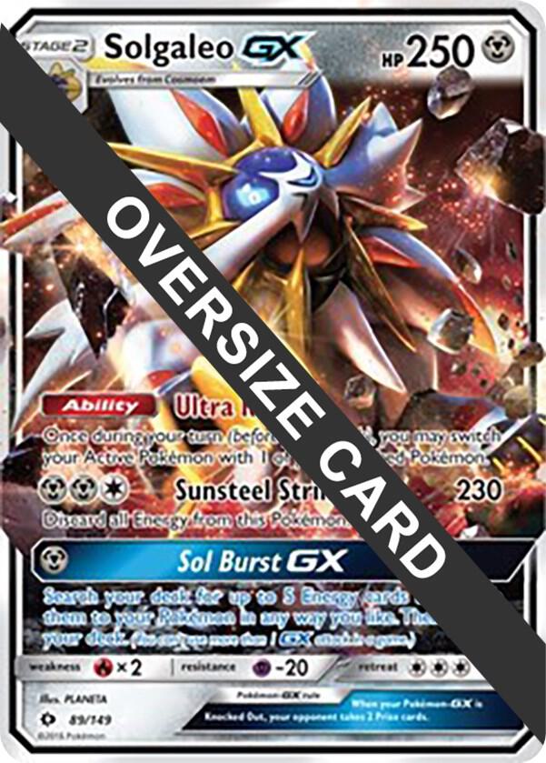 Solgaleo GX 89 149 089/149 (Jumbo Cards)  - Holofoil | Good Games Adelaide SA