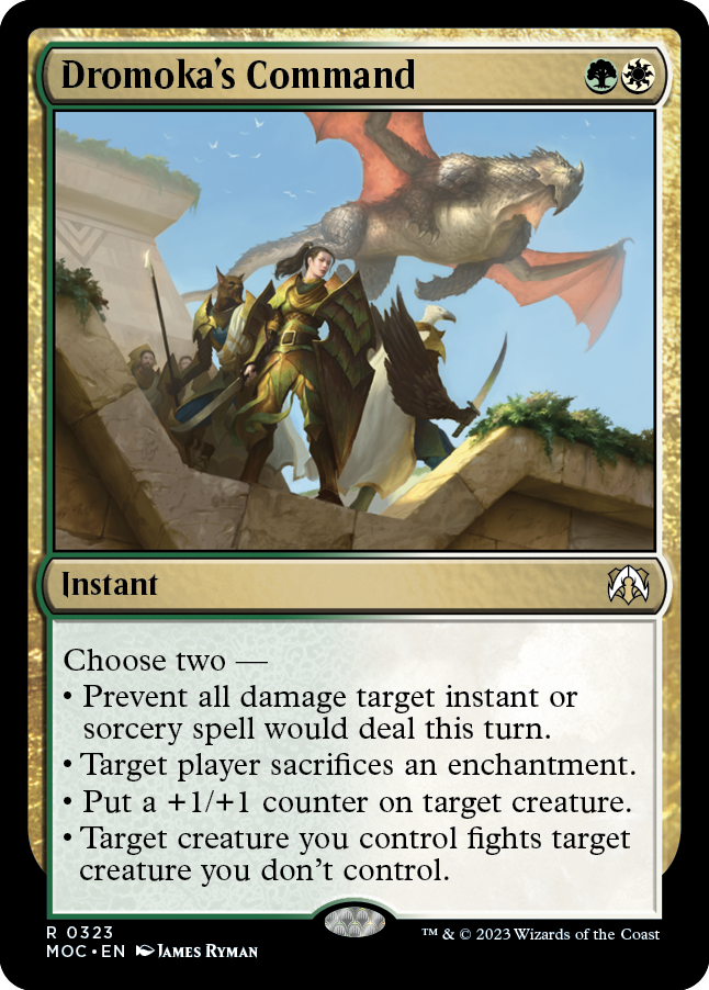 Dromoka's Command [March of the Machine Commander] | Good Games Adelaide SA