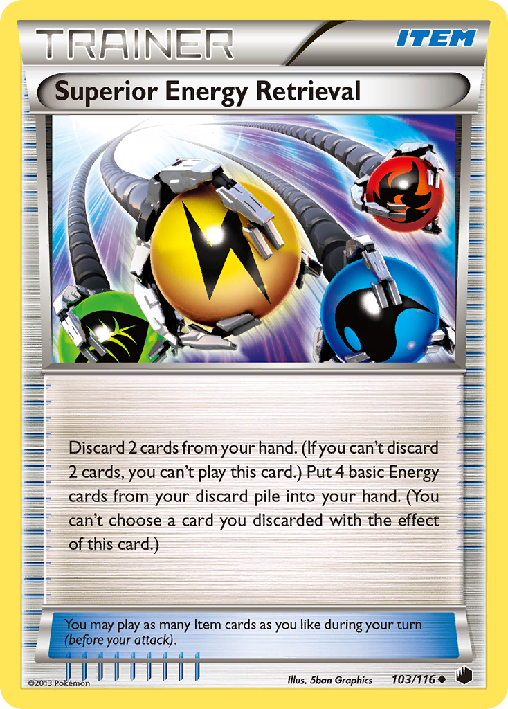 Superior Energy Retrieval (103/116) [Black & White: Plasma Freeze] | Good Games Adelaide SA