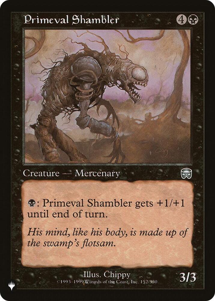 Primeval Shambler 152/350 (The List Reprints)  | Good Games Adelaide SA
