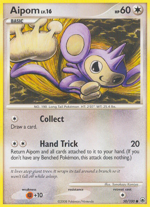 Aipom (50/100) [Diamond & Pearl: Majestic Dawn] | Good Games Adelaide SA