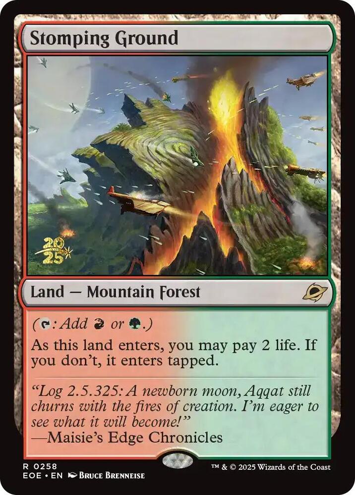 Stomping Ground 258 (Prerelease Cards)  - Foil | Good Games Adelaide SA