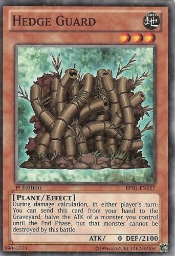 Hedge Guard [BP01-EN157] Starfoil Rare | Good Games Adelaide SA